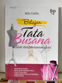 Image of BELAJAR TATA BUSANA MUDAH DAN MENYENANGKAN
