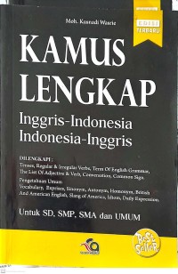 Image of Kamus Lengkap Inggris - Indonesia Indonesia - Inggris  untuk SD, SMP, SMA dan UMUM