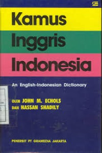 Image of Kamus Inggris Indonesia An English - Indonesia Dictionary